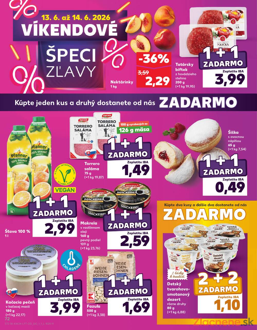 Kaufland 11.6. - 17.6. - Bratislava-Patrónka