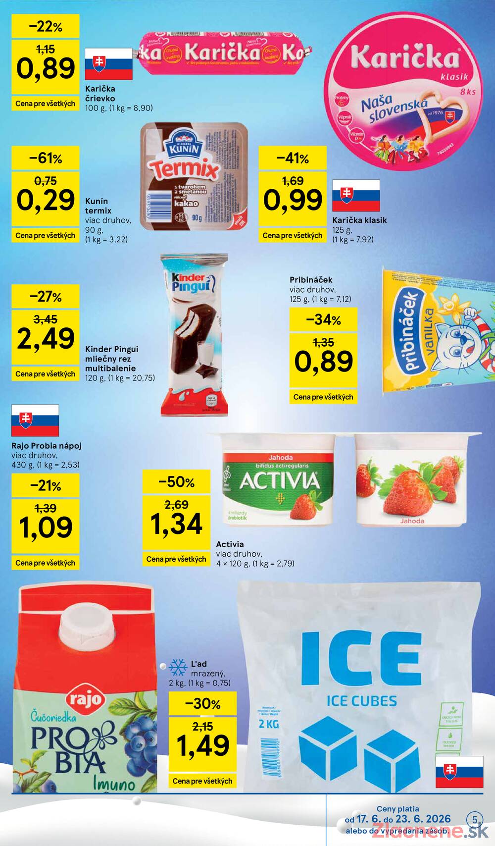 Tesco malé hypermarkety 17.6. - 23.6.