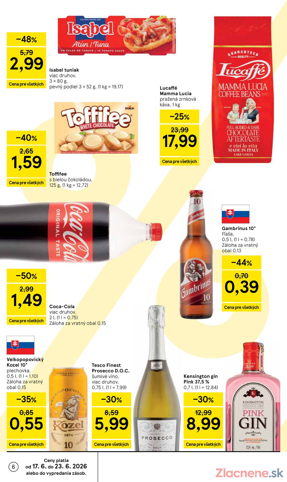 Tesco malé hypermarkety 17.6. - 23.6.