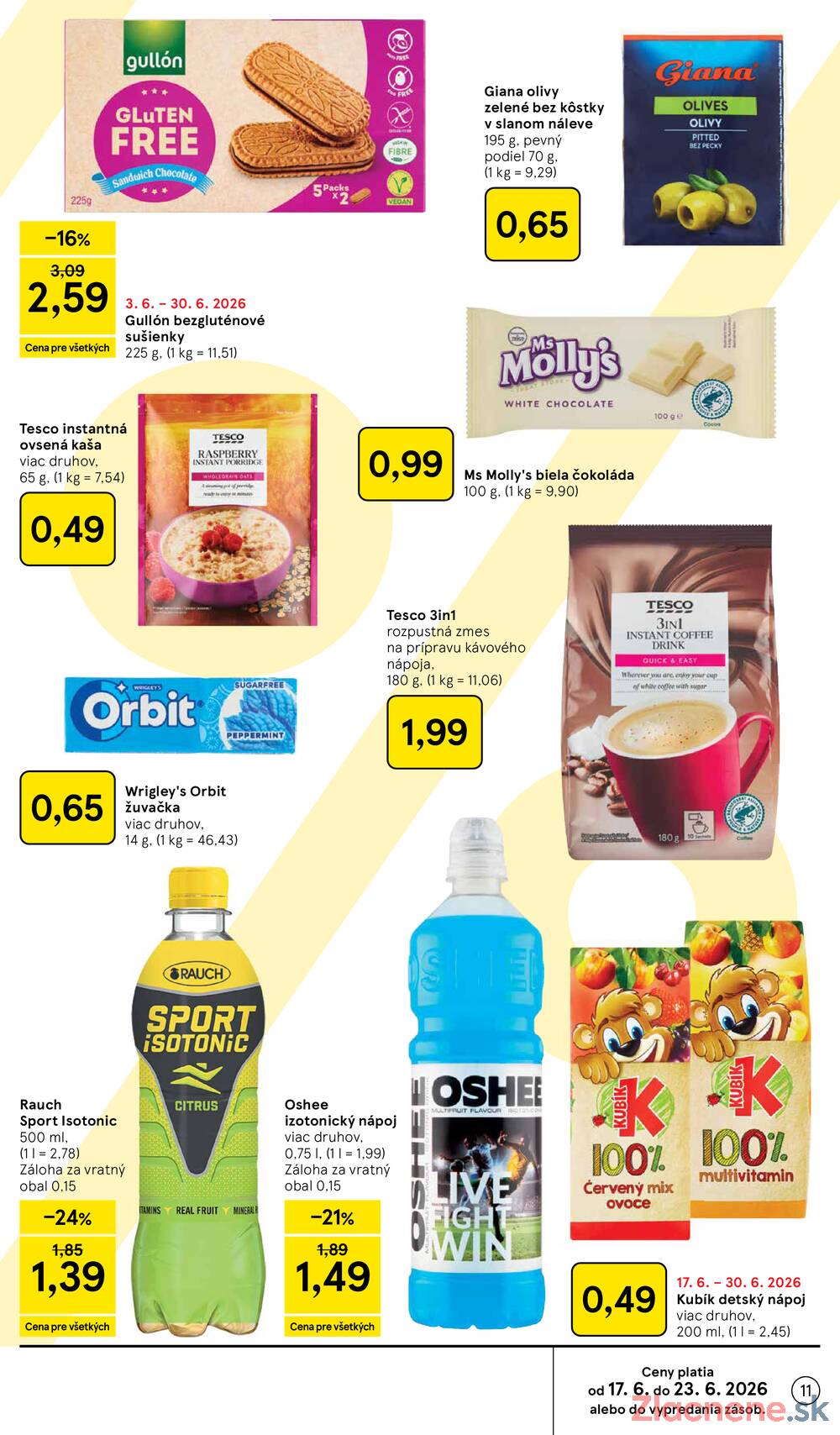 Tesco malé hypermarkety 17.6. - 23.6.