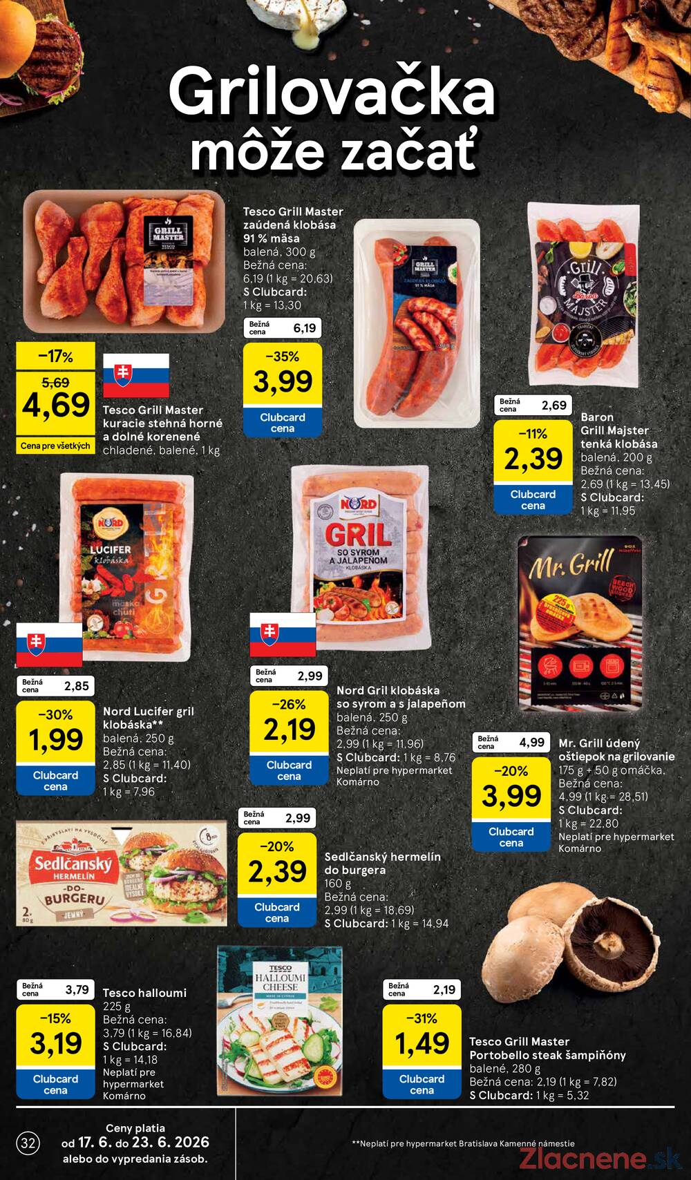 Tesco malé hypermarkety 17.6. - 23.6.