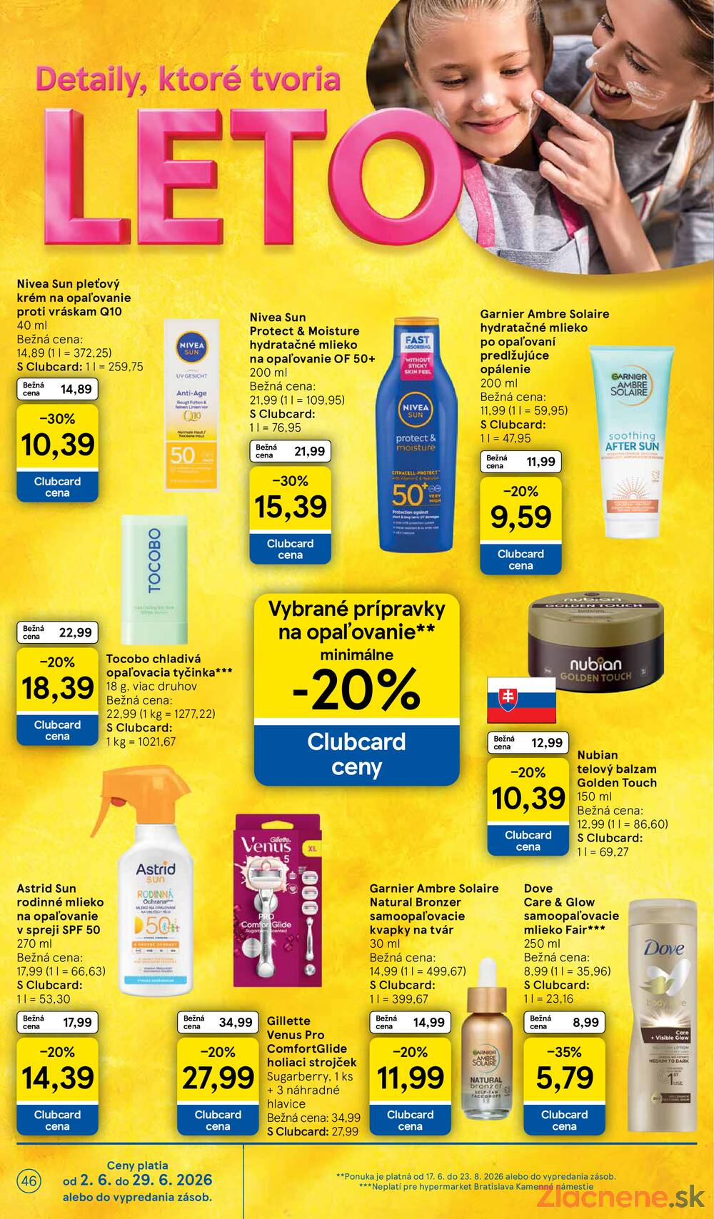 Tesco malé hypermarkety 17.6. - 23.6.