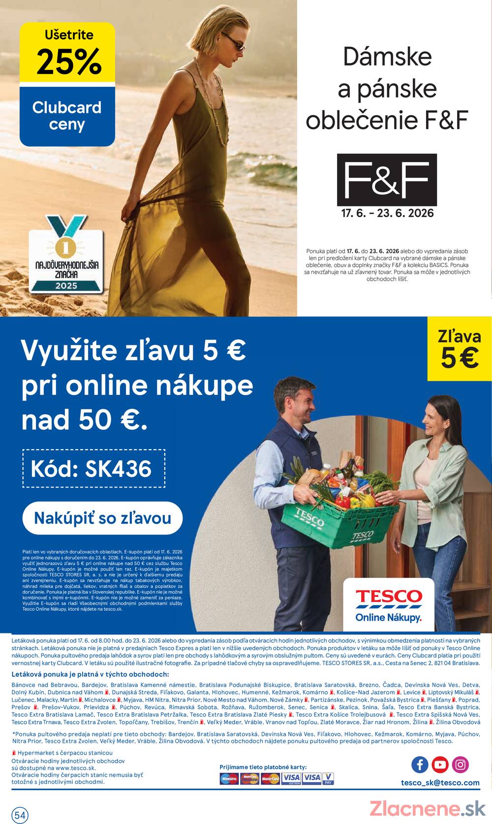 Tesco malé hypermarkety 17.6. - 23.6.
