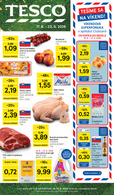 leták Tesco