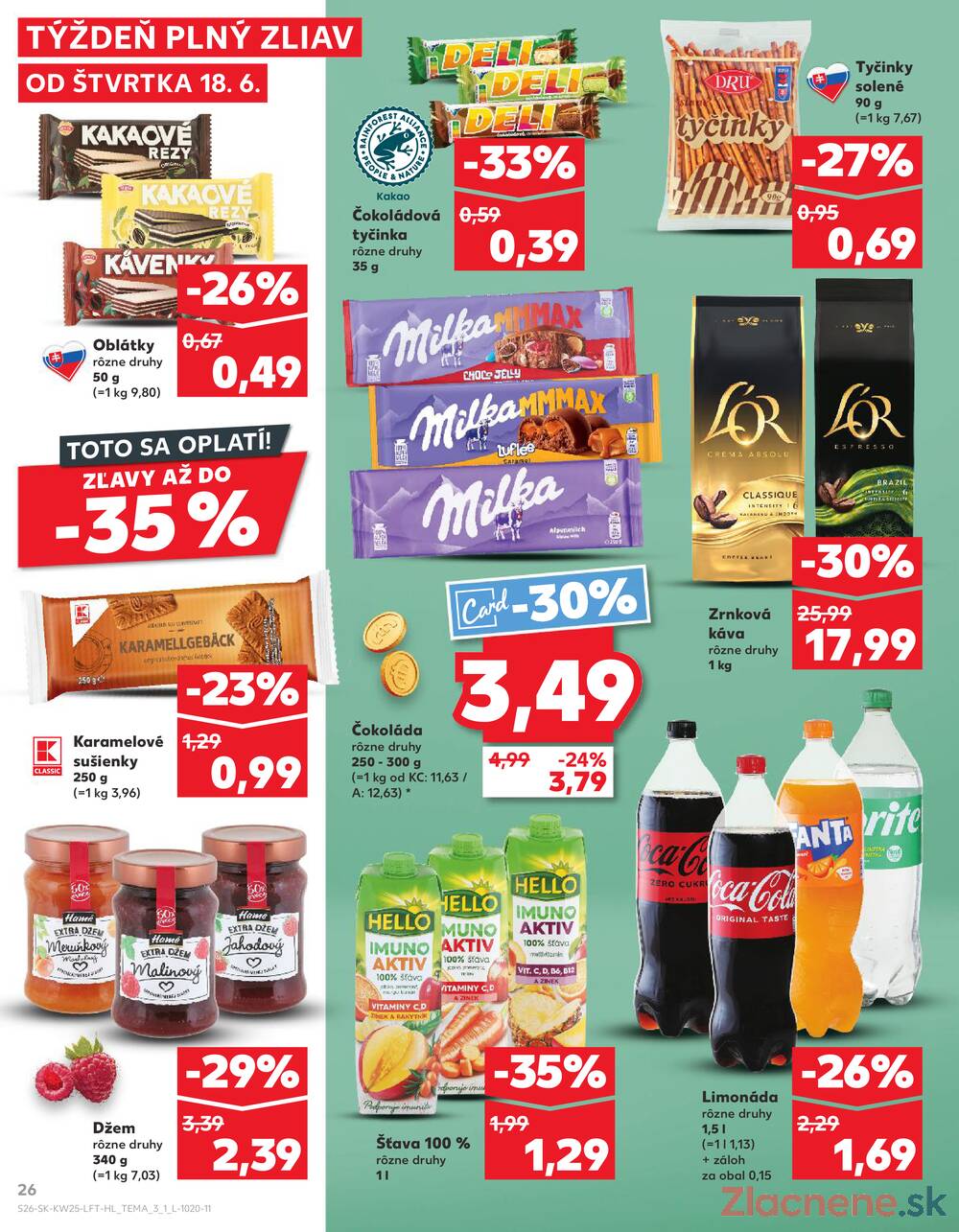 Kaufland 18.6. - 24.6. - Kaufland Bytča