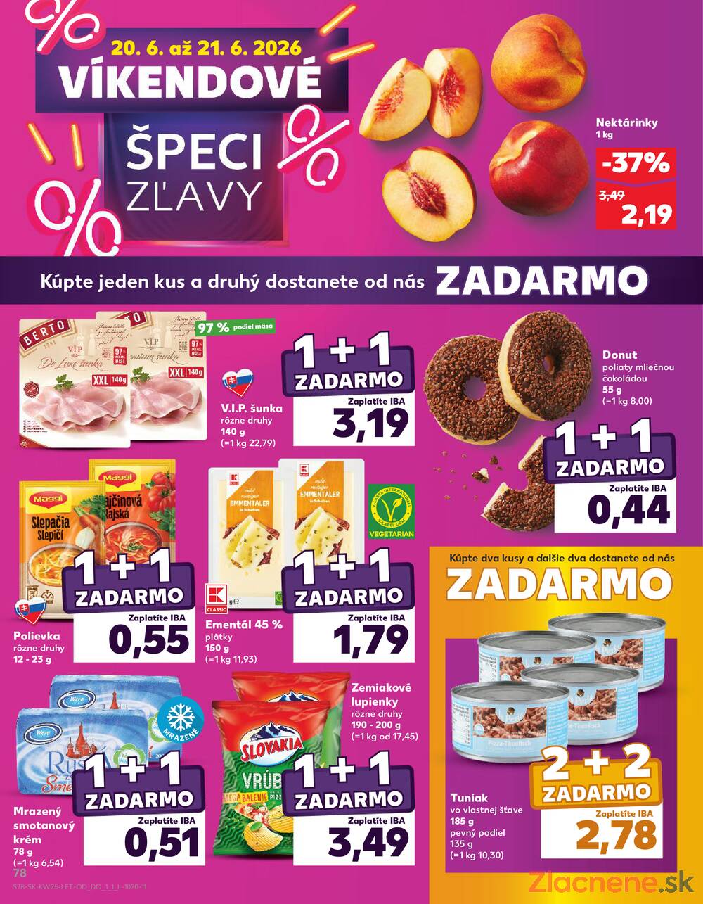 Kaufland 18.6. - 24.6. - Kaufland Bytča