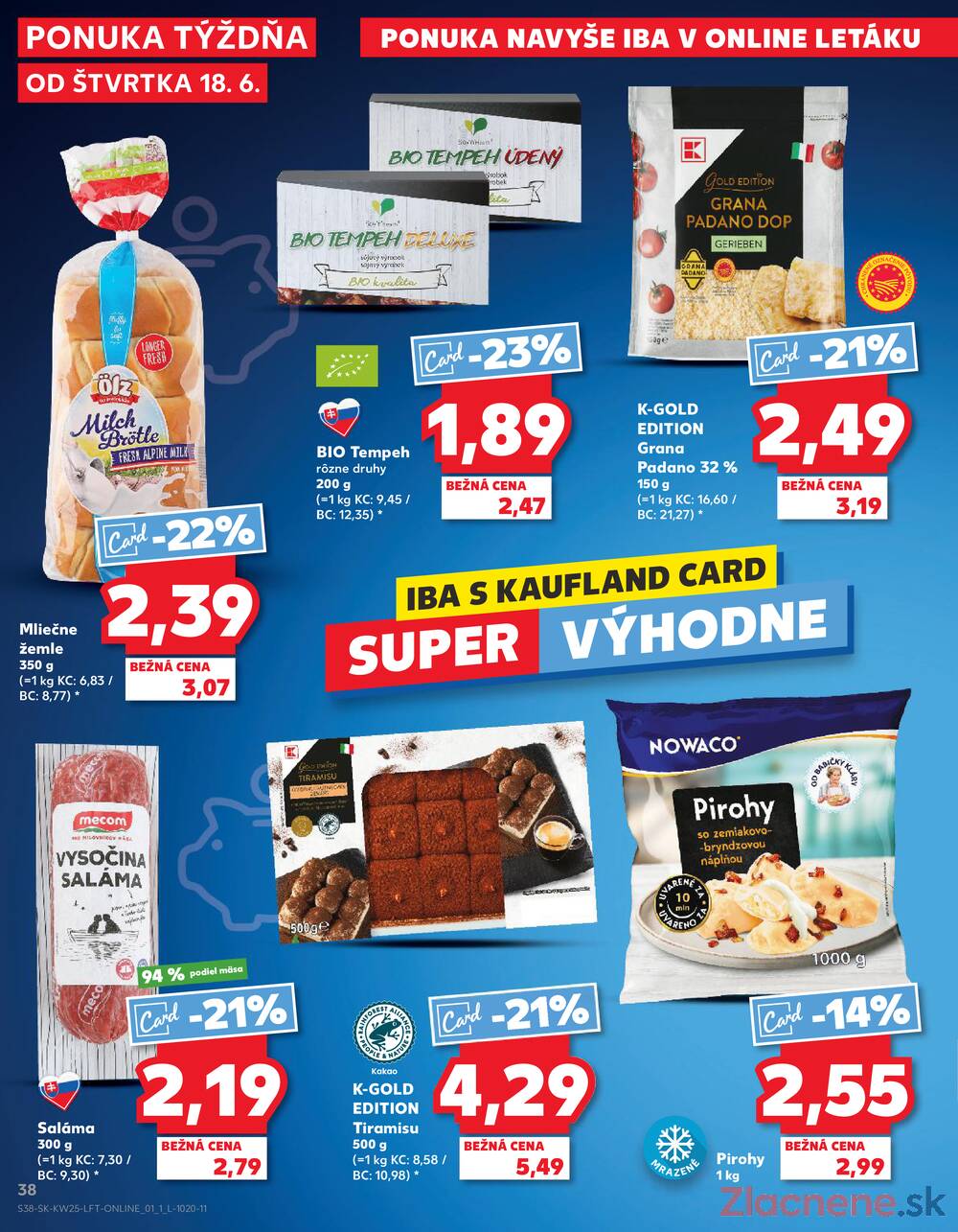 Kaufland 18.6. - 24.6. - Kaufland Bardejov