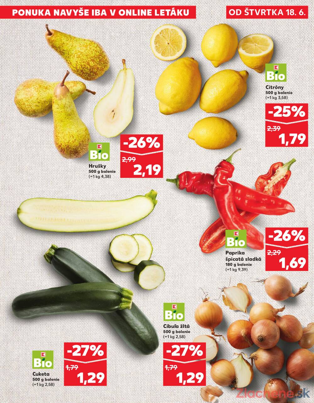 Kaufland 18.6. - 24.6. - Kaufland Púchov