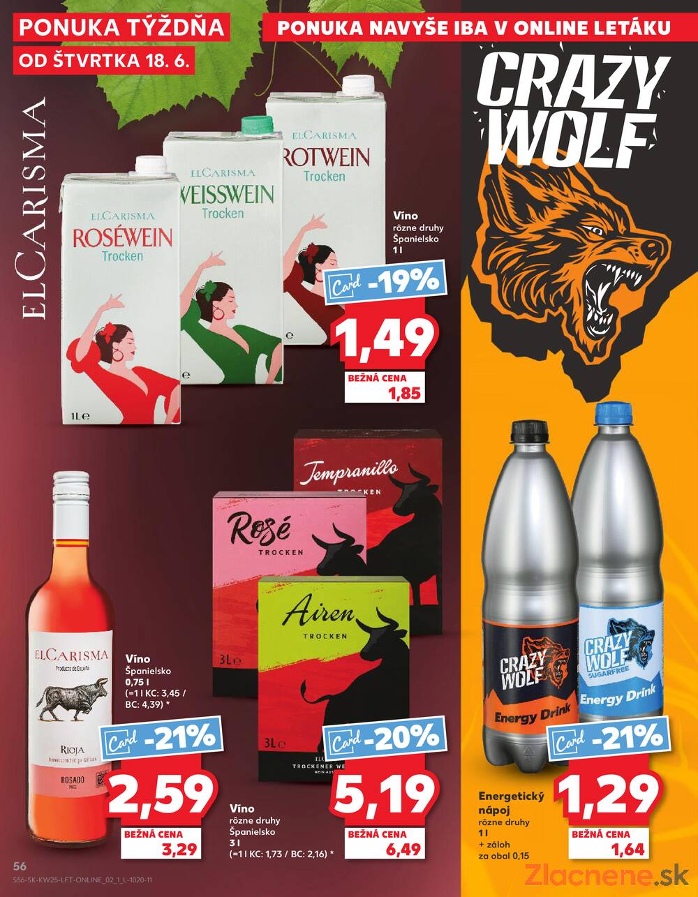 Kaufland 18.6. - 24.6. - Kaufland Prievidza