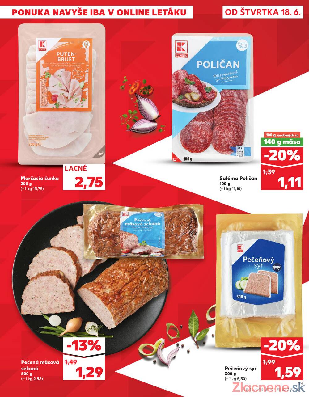 Kaufland 18.6. - 24.6. - Kaufland Hlohovec