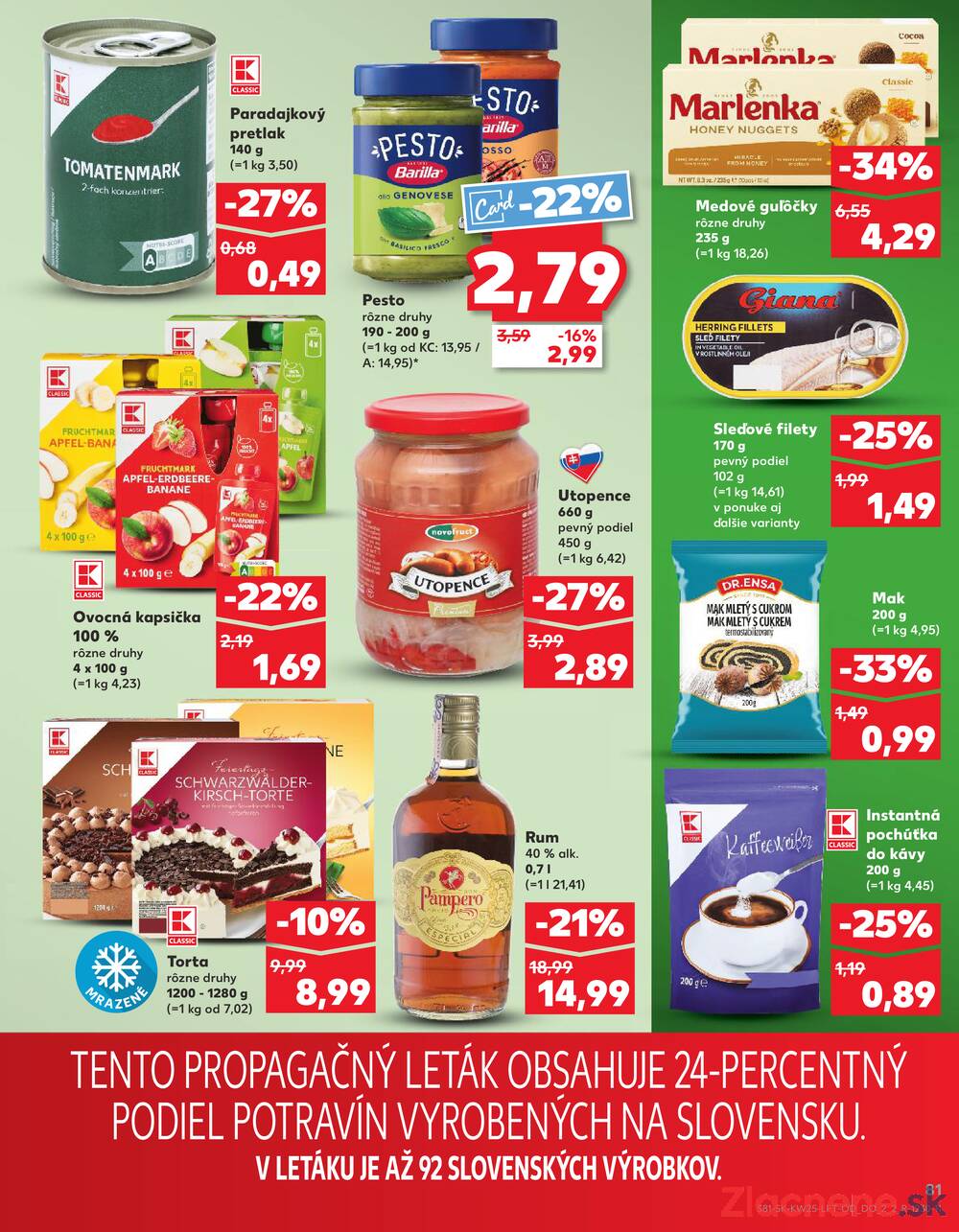 Kaufland 18.6. - 24.6. - Kaufland Liptovský Mikuláš