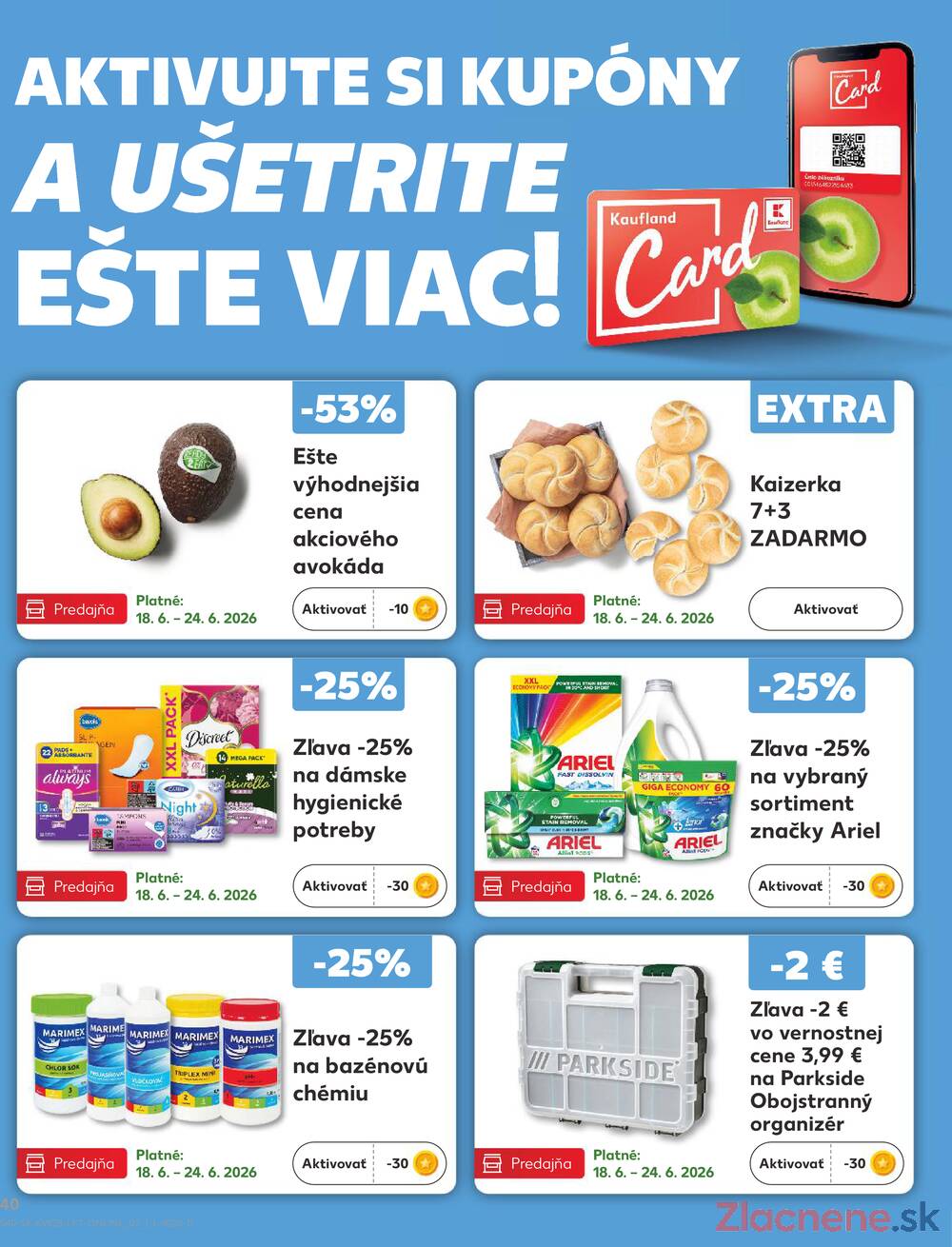 Kaufland 18.6. - 24.6. - Kaufland Ružomberok