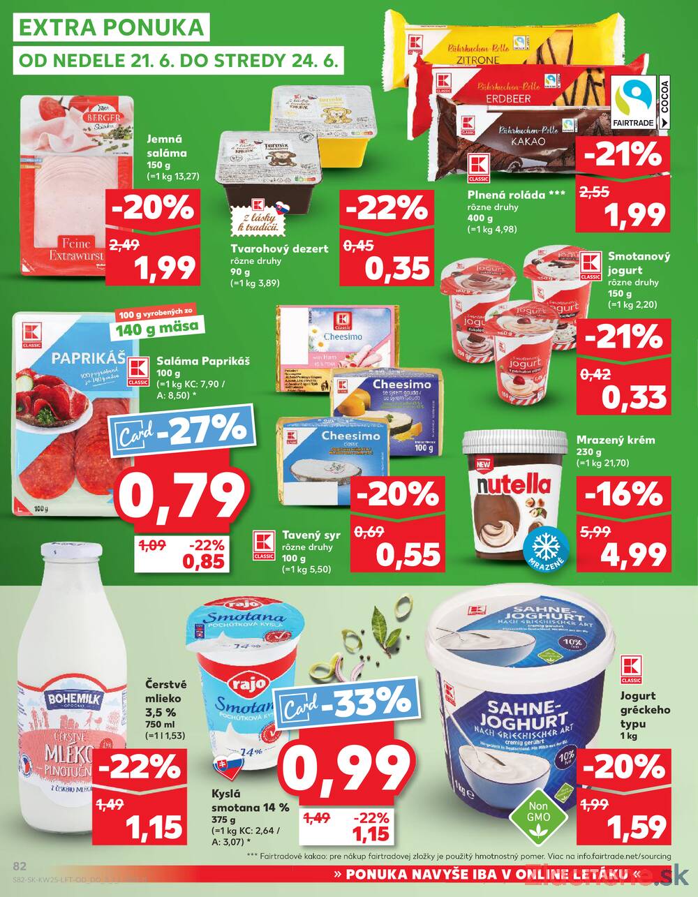 Kaufland 18.6. - 24.6. - Kaufland Žilina