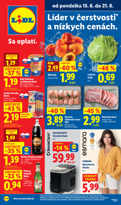 leták Lidl