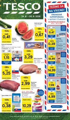 leták Tesco