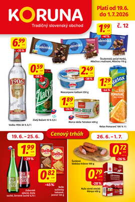 leták KORUNA