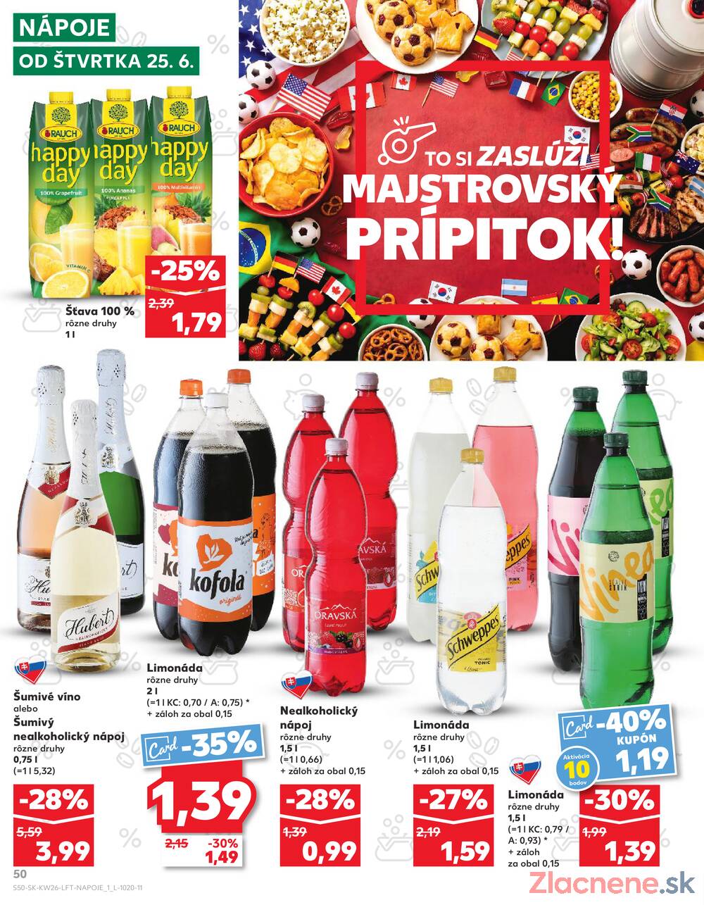 Kaufland 25.6. - 1.7. - Kaufland Michalovce