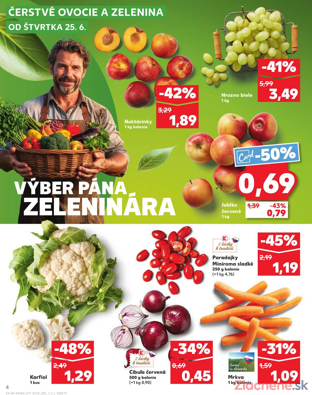 Leták Kaufland - Kaufland 25.6. - 1.7. - Kaufland Spišská Nová Ves - strana 4
