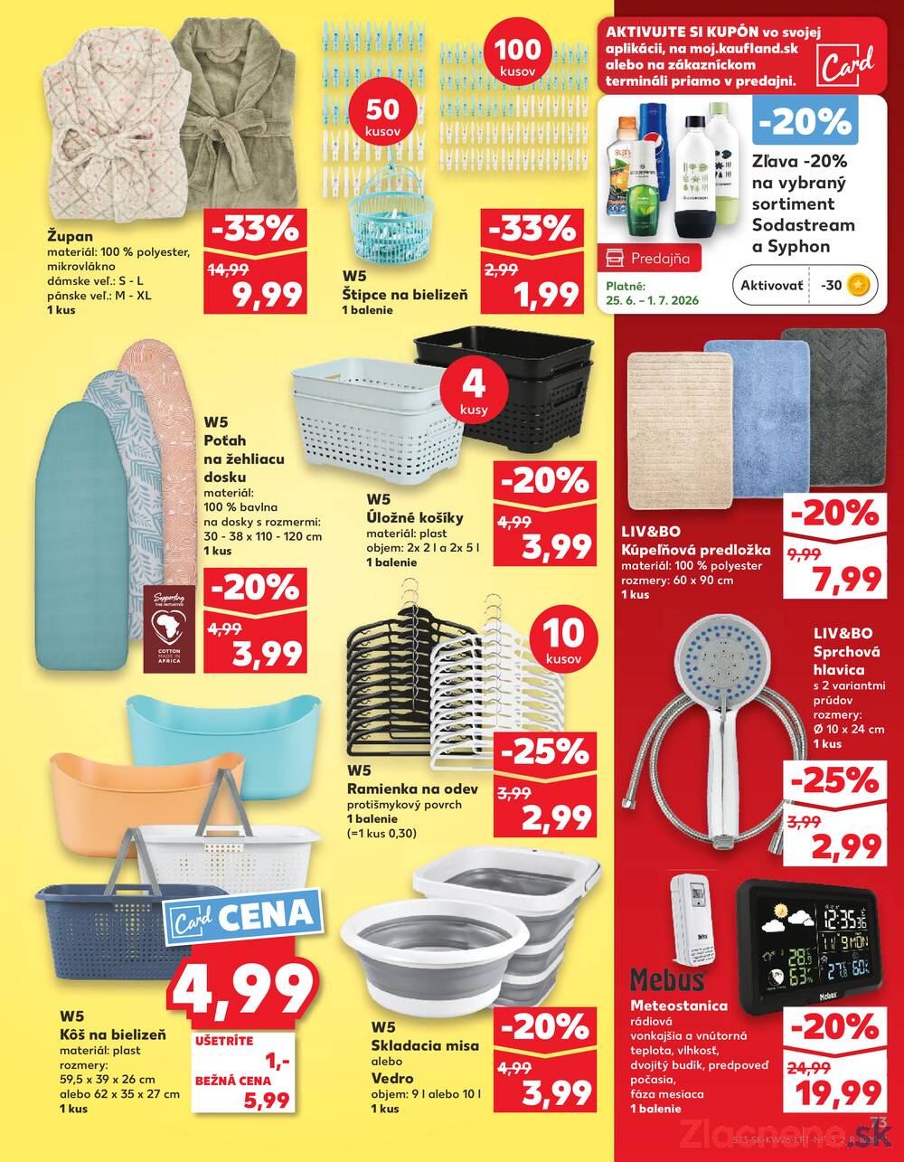 Leták Kaufland - Kaufland 25.6. - 1.7. - Kaufland Bardejov - strana 73