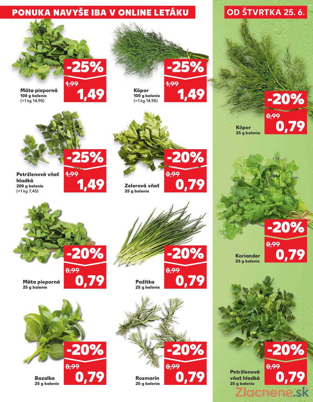 Kaufland 25.6. - 1.7. - Kaufland Sereď
