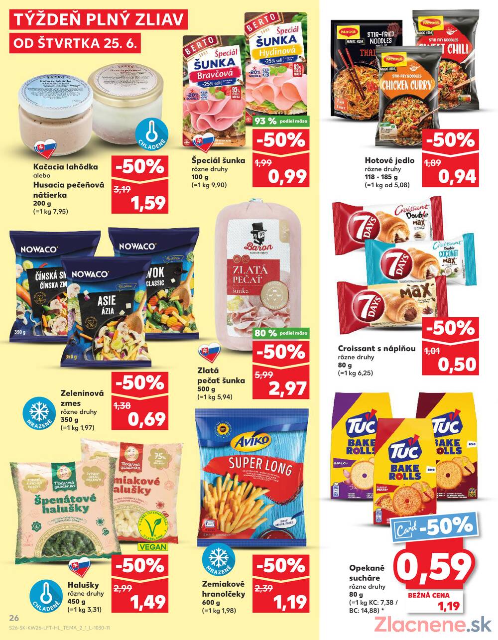 Kaufland 25.6. - 1.7. - Kaufland Sereď
