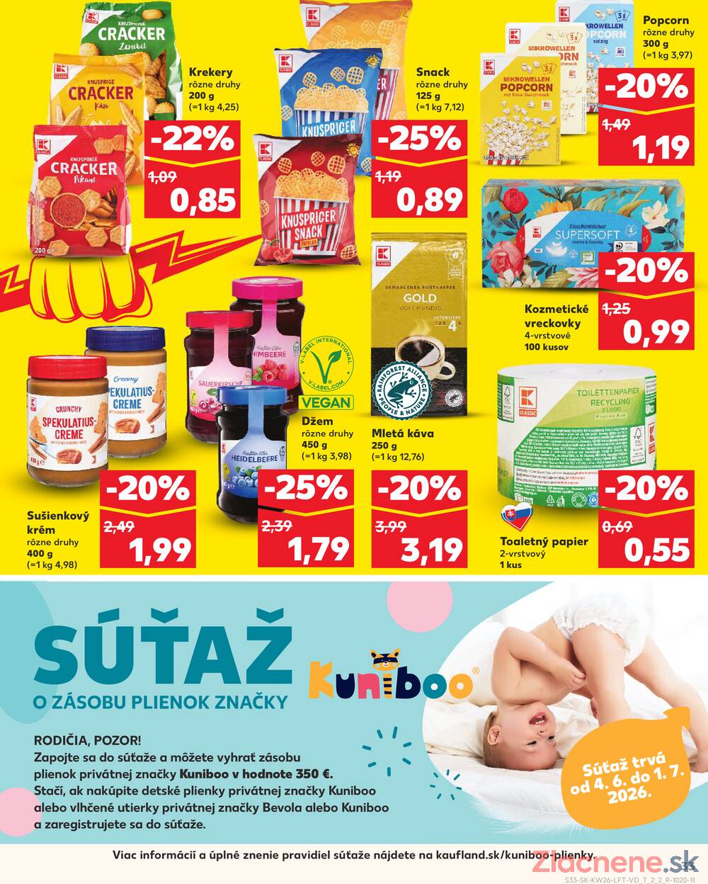 Kaufland 25.6. - 1.7. - Kaufland Žiar nad Hronom