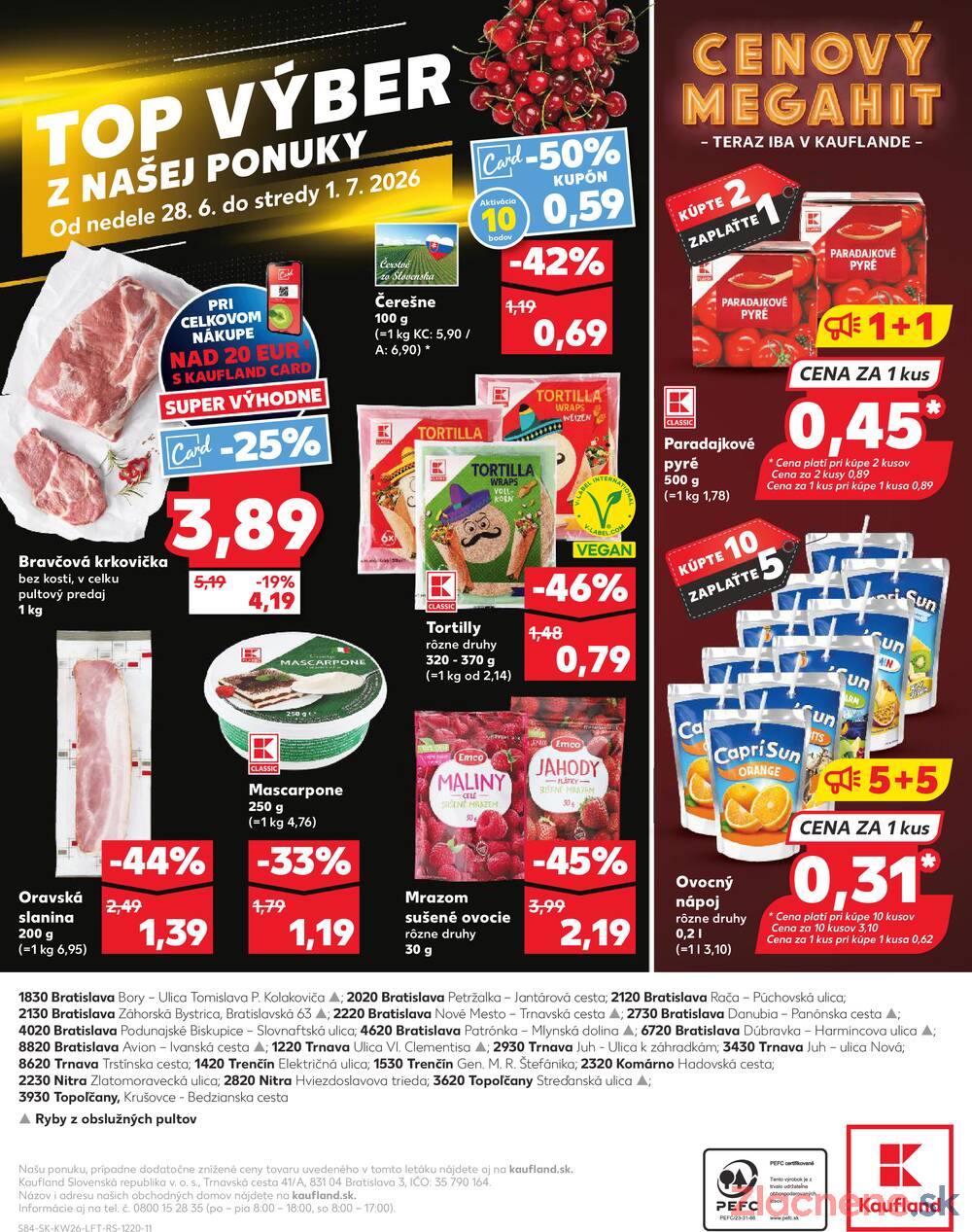 Leták Kaufland - Kaufland 25.6. - 1.7. - Kaufland Trnava - strana 84
