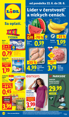 leták Lidl