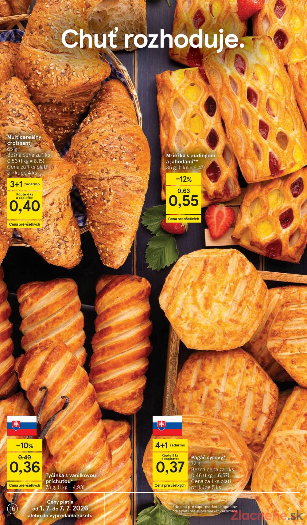 Leták Tesco - Tesco supermarkety od 1.7. do 7.7.2026 - strana 16