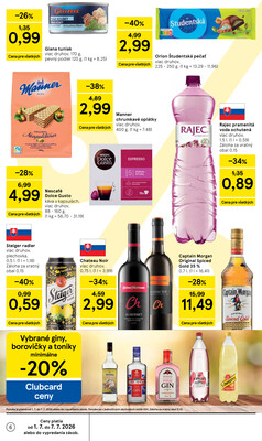 Tesco supermarkety od 1.7. do 7.7.2026