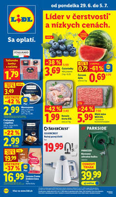 leták Lidl