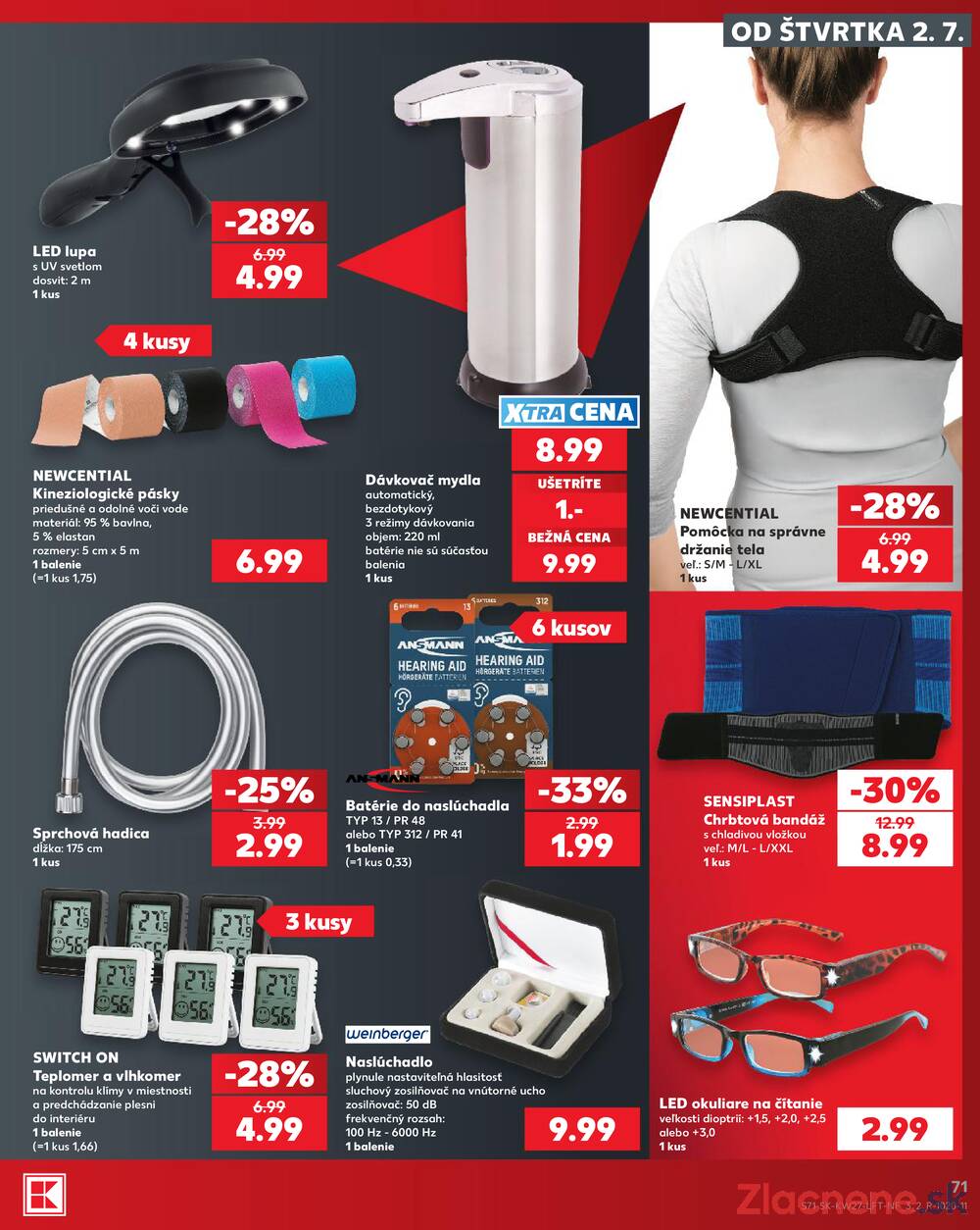 Leták Kaufland - Kaufland 2.7. - 8.7. - Kaufland Tvrdošín - strana 71 Leták Kaufland - Kaufland 2.7. - 8.7. - Kaufland Tvrdošín - strana 71