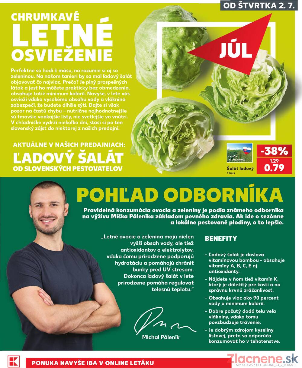 Kaufland 2.7. - 8.7. - Kaufland Bytča