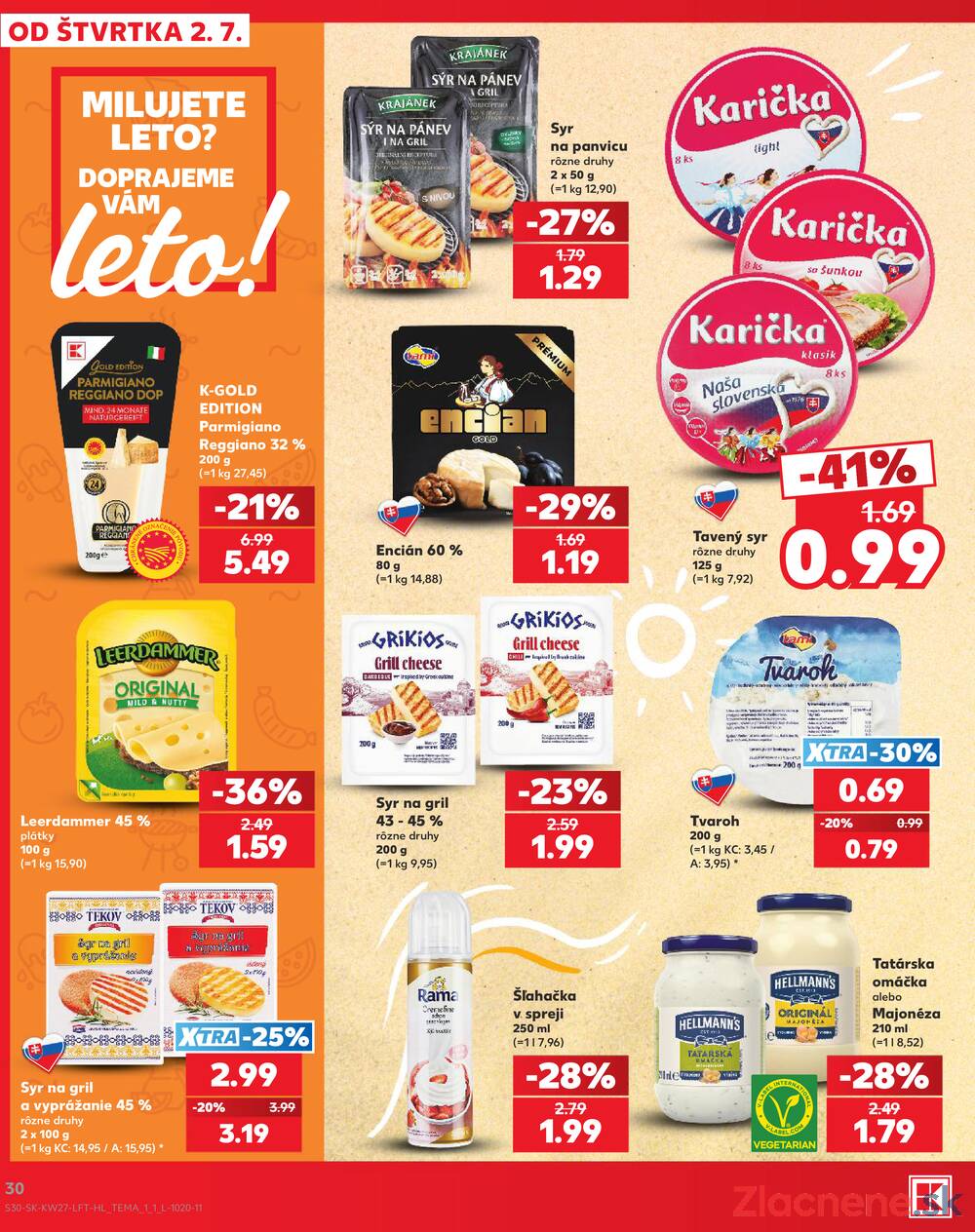 Kaufland 2.7. - 8.7. - Kaufland Bytča
