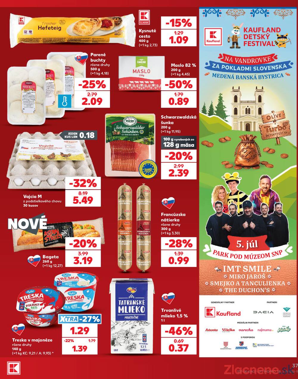 Kaufland 2.7. - 8.7. - Kaufland Bytča