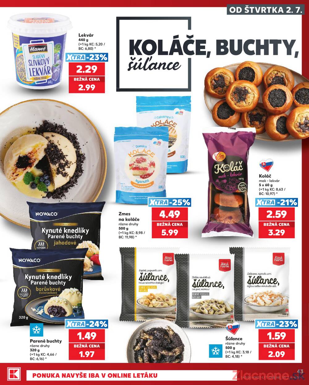 Kaufland 2.7. - 8.7. - Kaufland Bytča