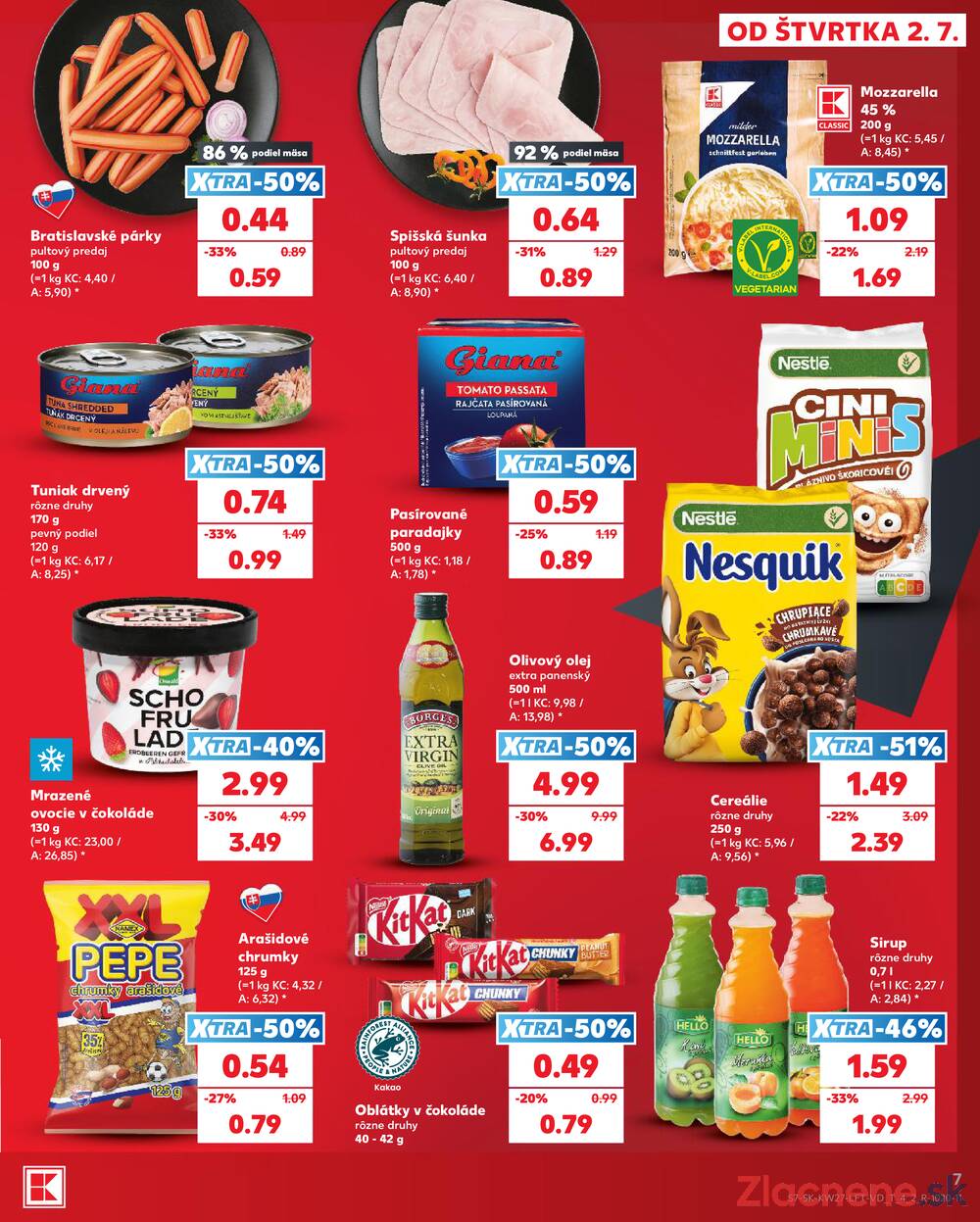 Leták Kaufland - Kaufland 2.7. - 8.7. - Kaufland Stará Ľubovňa - strana 7 Leták Kaufland - Kaufland 2.7. - 8.7. - Kaufland Stará Ľubovňa - strana 7