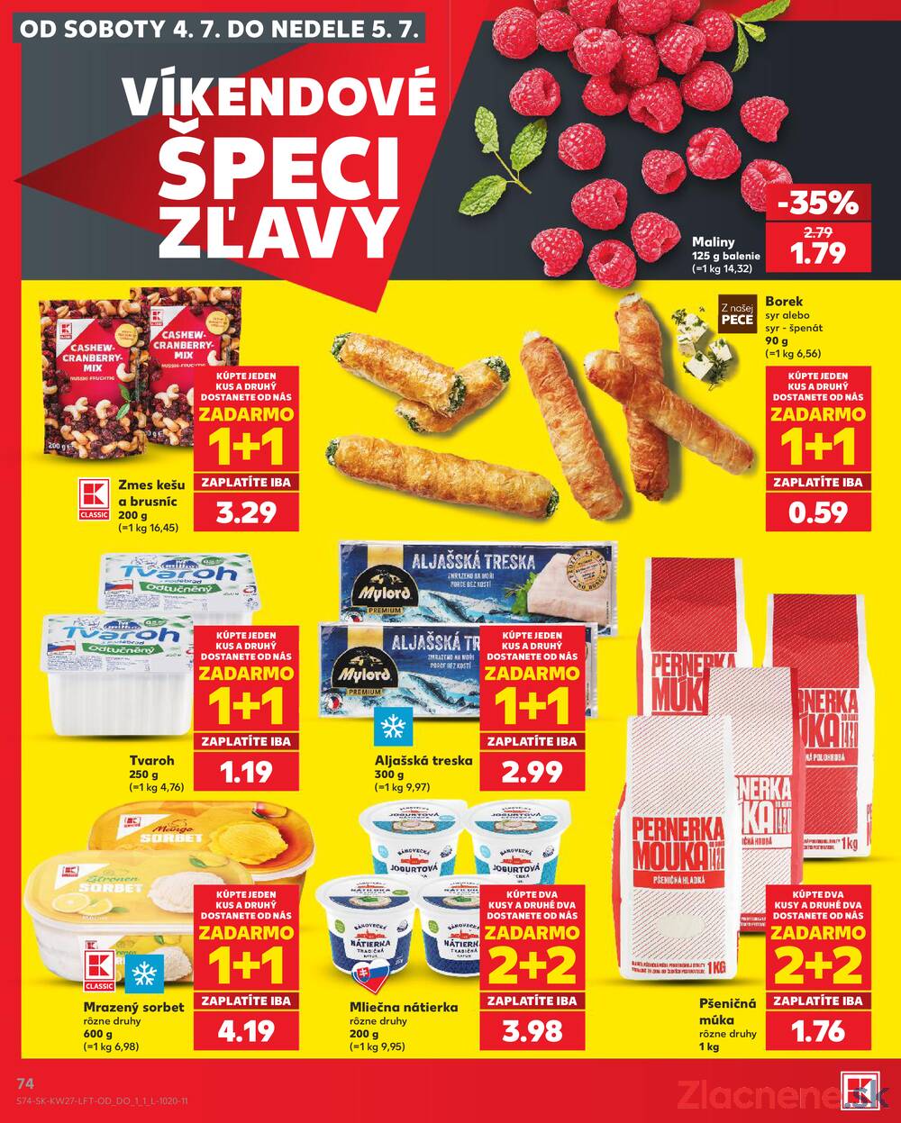 Leták Kaufland - Kaufland 2.7. - 8.7. - Kaufland Dolný Kubín - strana 74 Leták Kaufland - Kaufland 2.7. - 8.7. - Kaufland Dolný Kubín - strana 74