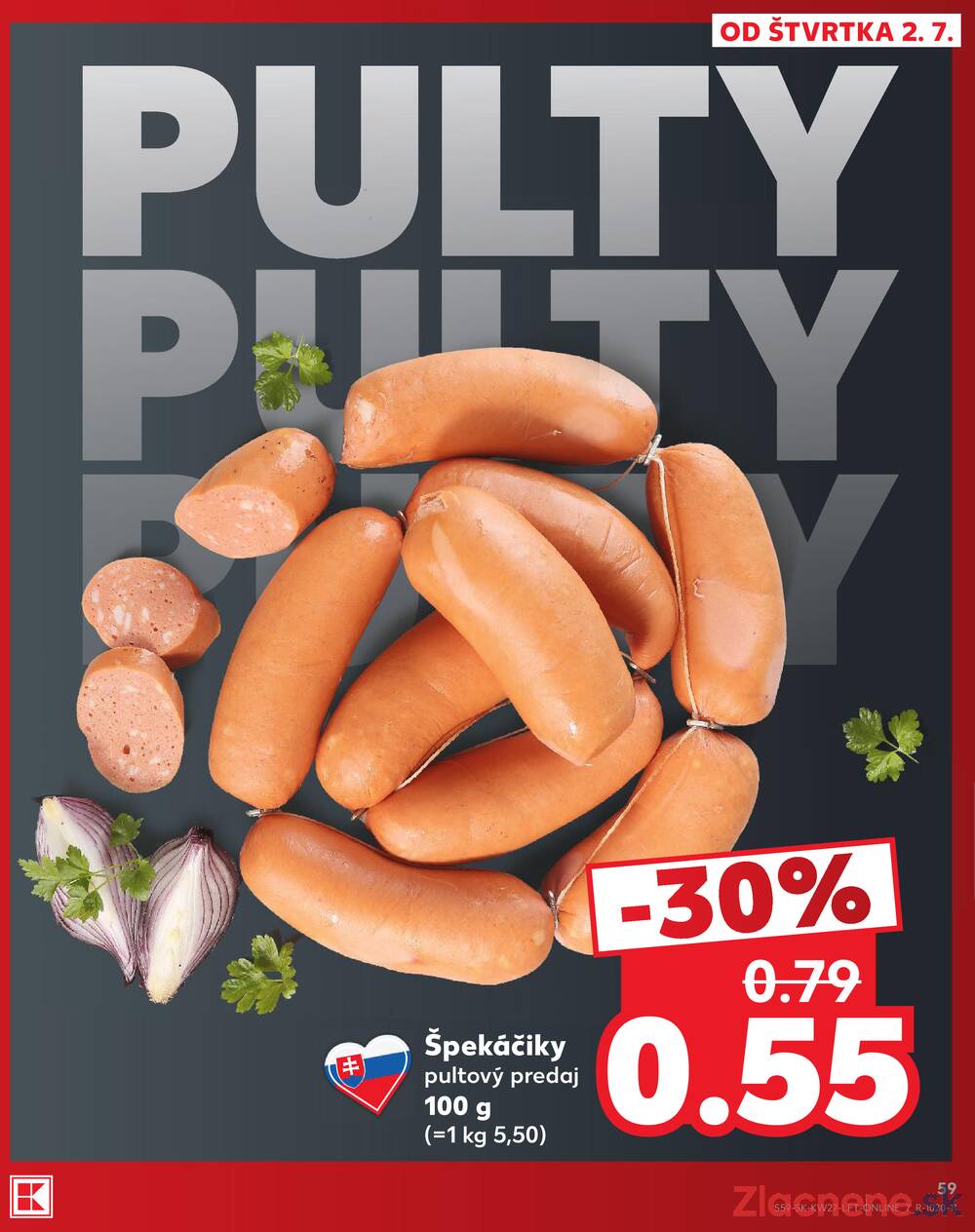 Leták Kaufland - Kaufland 2.7. - 8.7. - Kaufland Svidník - strana 59