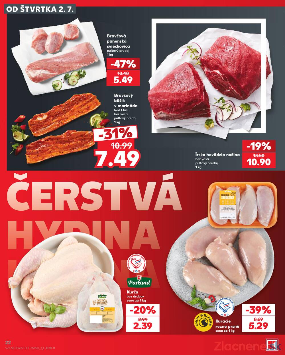 Kaufland 2.7. - 8.7. - Kaufland Bánovce nad Bebravou