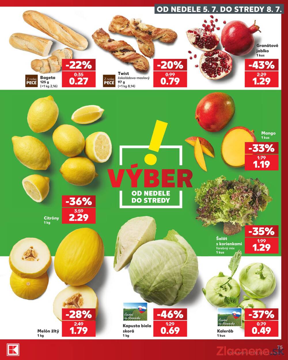Kaufland 2.7. - 8.7. - Kaufland Bánovce nad Bebravou