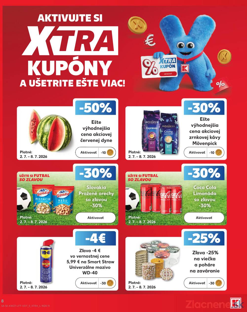 Leták Kaufland - Kaufland 2.7. - 8.7. - Kaufland Zlaté Moravce - strana 8 Leták Kaufland - Kaufland 2.7. - 8.7. - Kaufland Zlaté Moravce - strana 8