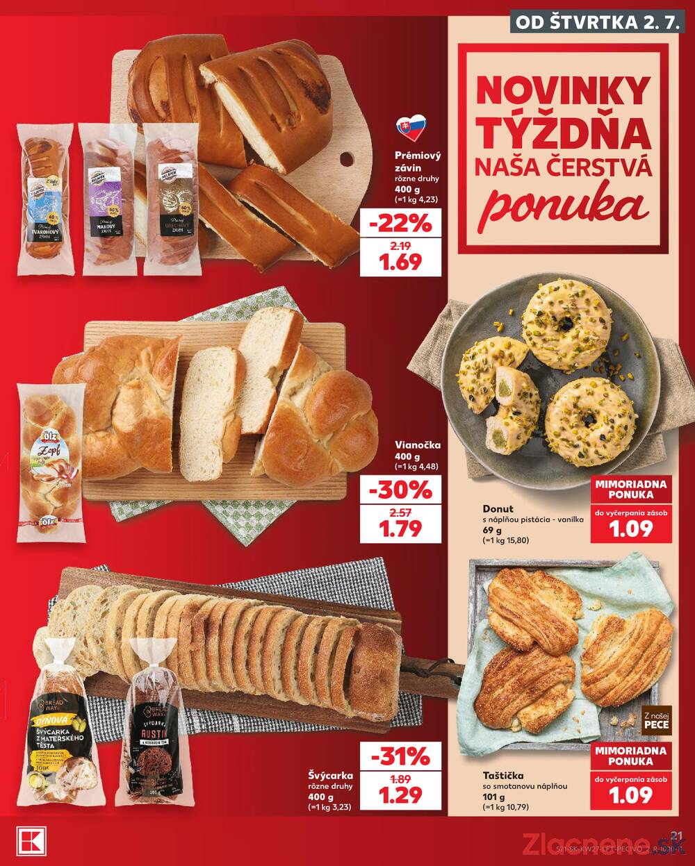 Leták Kaufland - Kaufland 2.7. - 8.7. - Kaufland Nitra-Chrenova - strana 21 Leták Kaufland - Kaufland 2.7. - 8.7. - Kaufland Nitra-Chrenova - strana 21