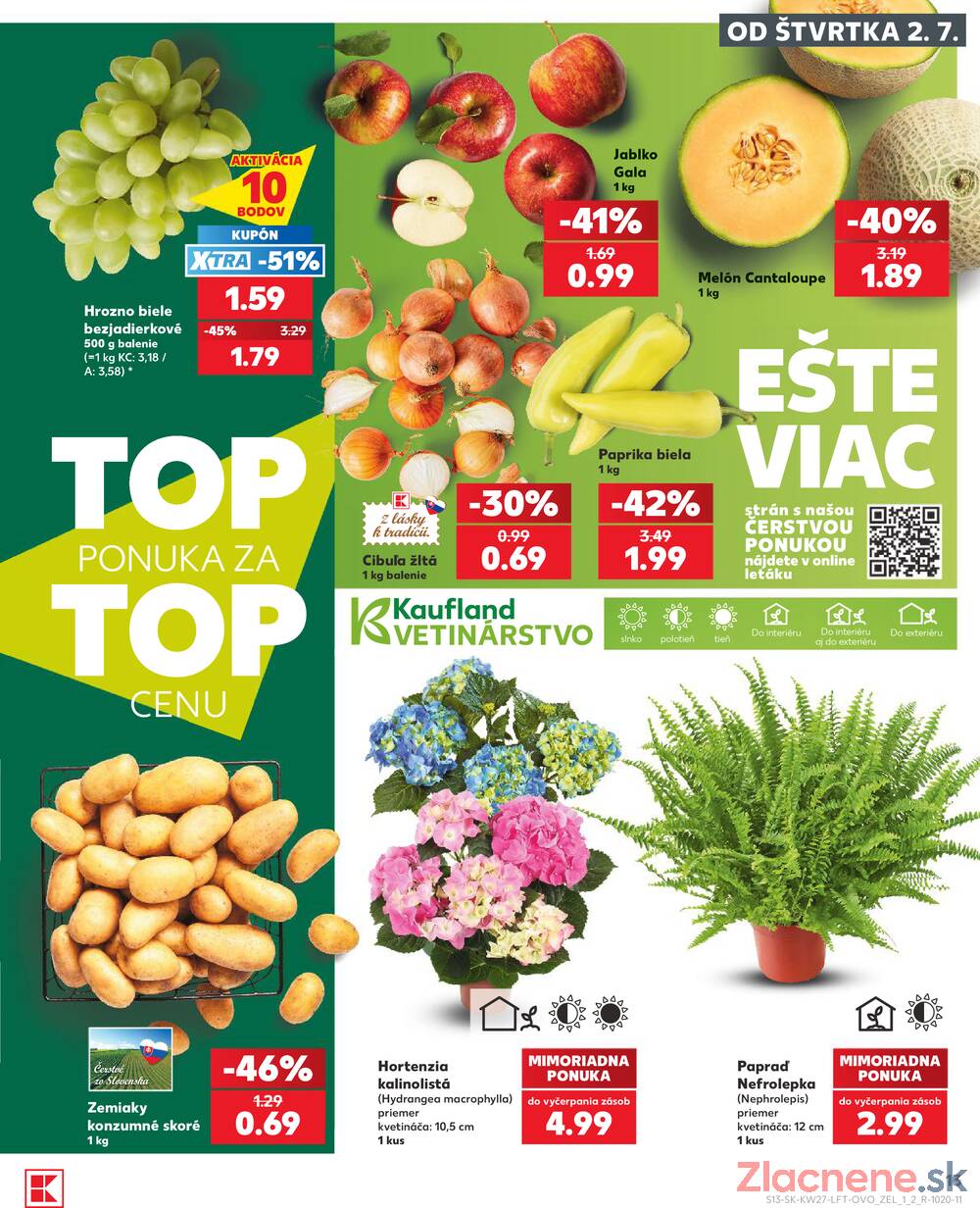 Kaufland 2.7. - 8.7. - Kaufland Bratislava Danubia – Panónska cesta