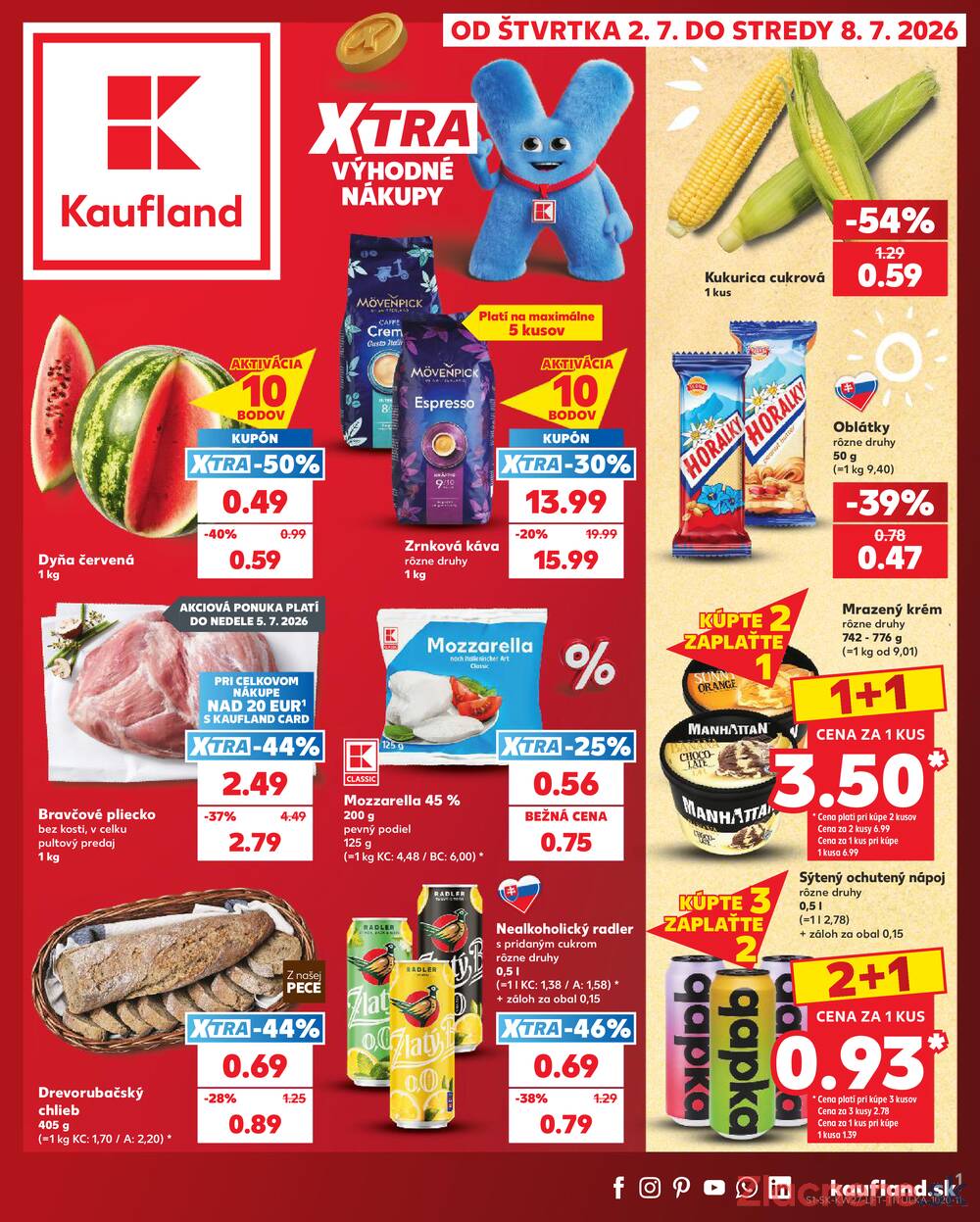 Leták Kaufland - Kaufland 2.7. - 8.7. - Kaufland Nitra - Čermáň - strana 1 Leták Kaufland - Kaufland 2.7. - 8.7. - Kaufland Nitra - Čermáň - strana 1