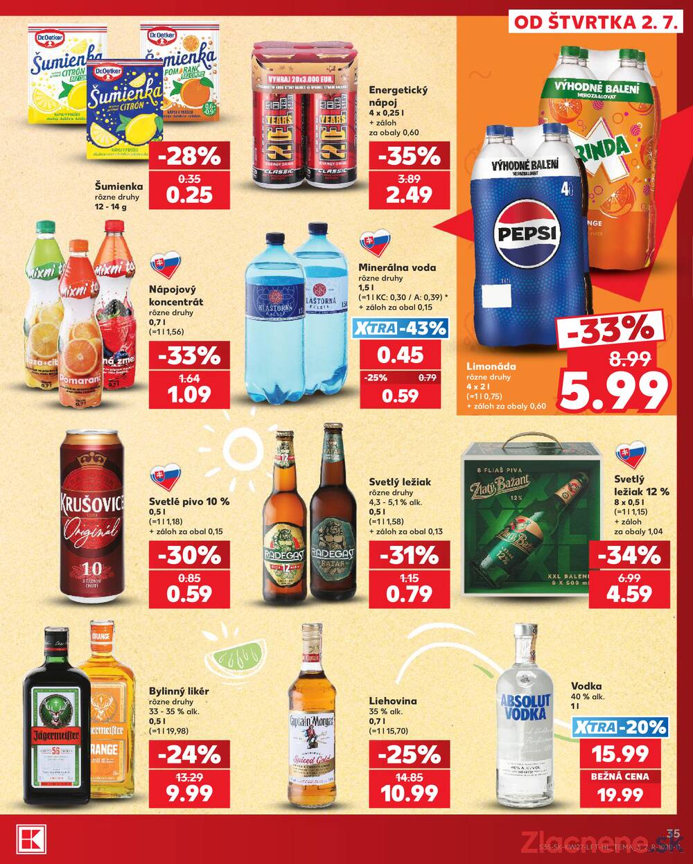 Kaufland 2.7. - 8.7. - Kaufland Bratislava - Podunajské Biskupice