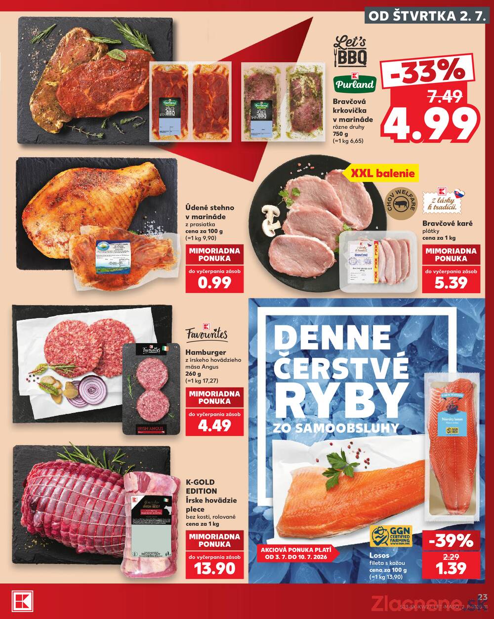 Kaufland 2.7. - 8.7. - Kaufland Trnava - Trstínska cesta