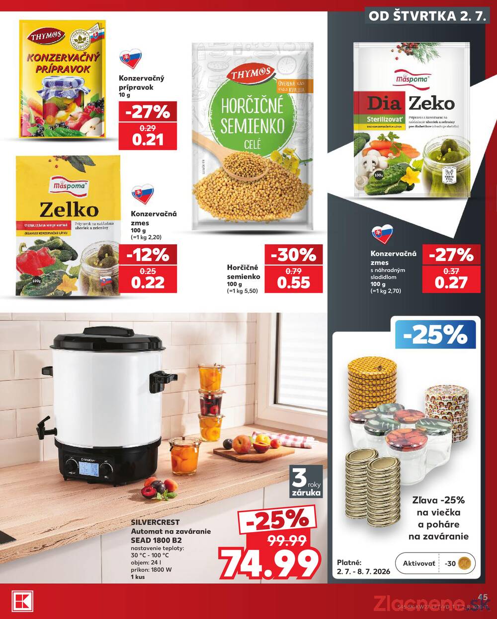 Kaufland 2.7. - 8.7. - Kaufland Žilina