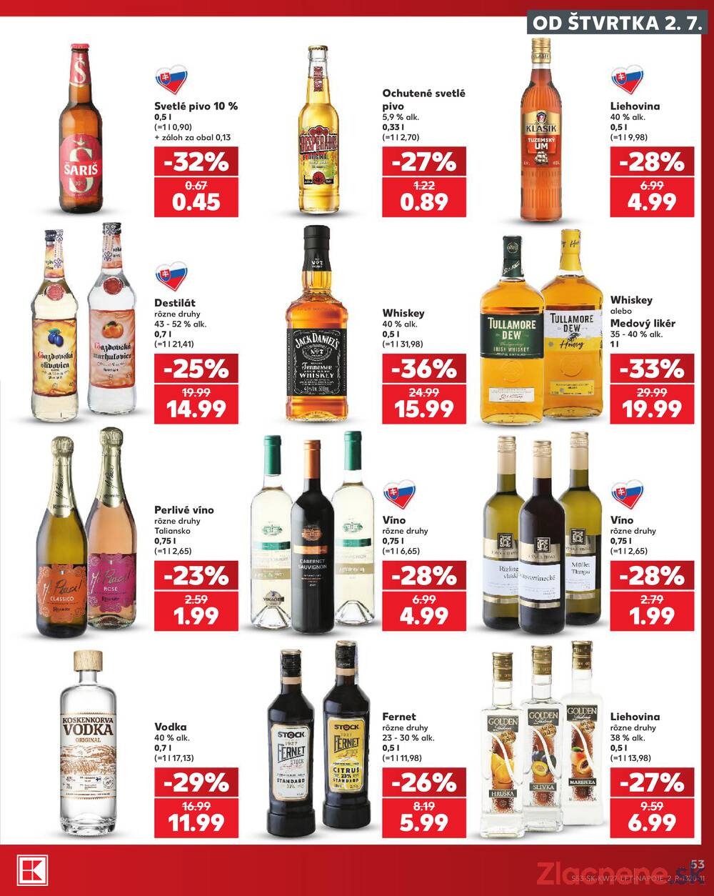 Kaufland 2.7. - 8.7. - Kaufland Žilina