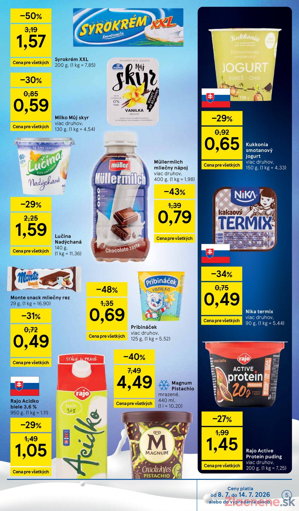 Leták Tesco - Tesco malé hypermarkety 8.7. - 14.7. - strana 5 Leták Tesco - Tesco malé hypermarkety 8.7. - 14.7. - strana 5